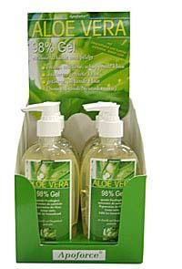 ALOE VERA GEL 98% +DEXPANTHENOL +KAMILLE APOFORCE