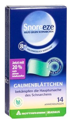 Snoreeze Gaumenplattchen Apotheke Zum Andreas Hofer