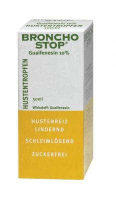 BRONCHOSTOP GUAIFENESIN 10% akut TROPFEN | Apotheke zum Andreas Hofer
