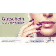 Gutschein für eine Maniküre