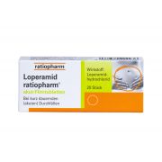 Loperamid ratiopharm® akut Filmtabletten