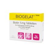 BIOGELAT BIOTIN 5 mg Tabletten